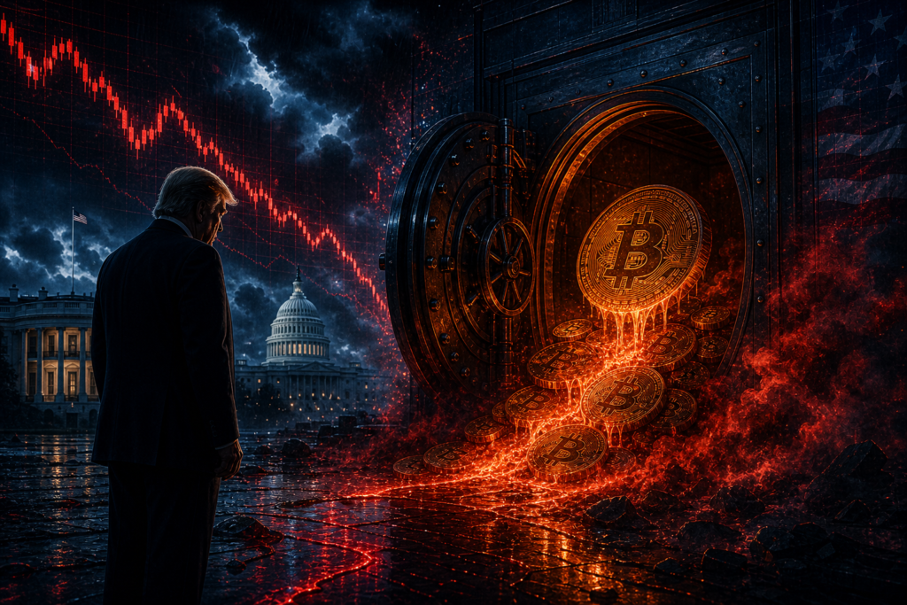 Bitcoin : la réserve américaine fond de 20 milliards et fragilise le pari Trump