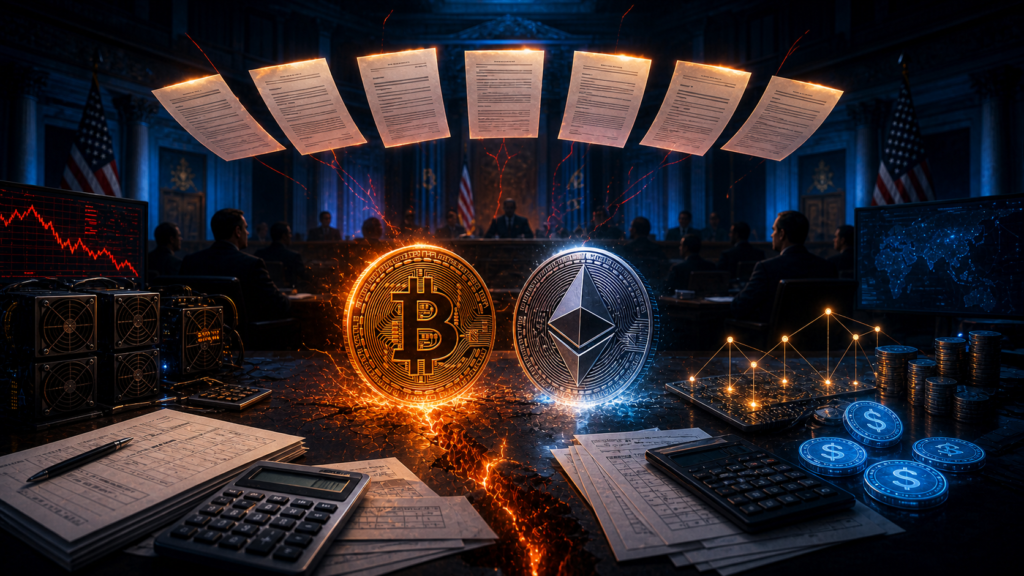 Crypto : les États-Unis préparent sept textes fiscaux qui peuvent changer les règles du jeu