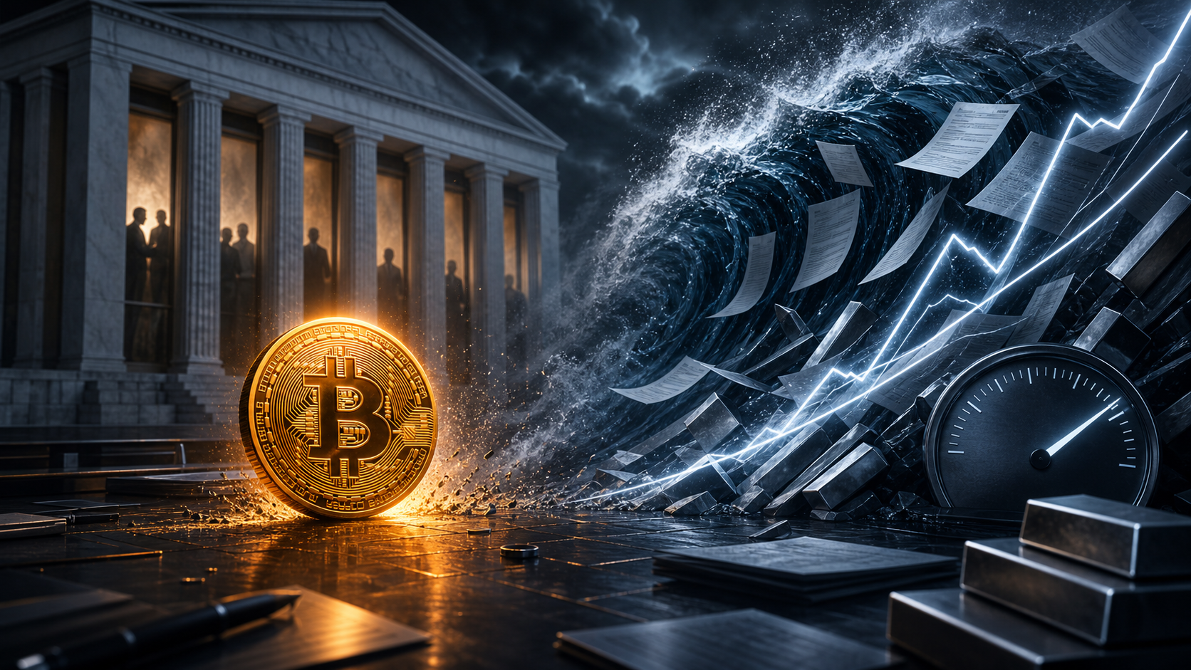 Bitcoin resistant a une vague de rendements obligataires apres une decision de la Fed