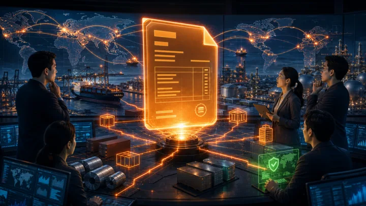 Facture commerciale tokenisée sur blockchain entre POSCO, LG CNS et des partenaires internationaux