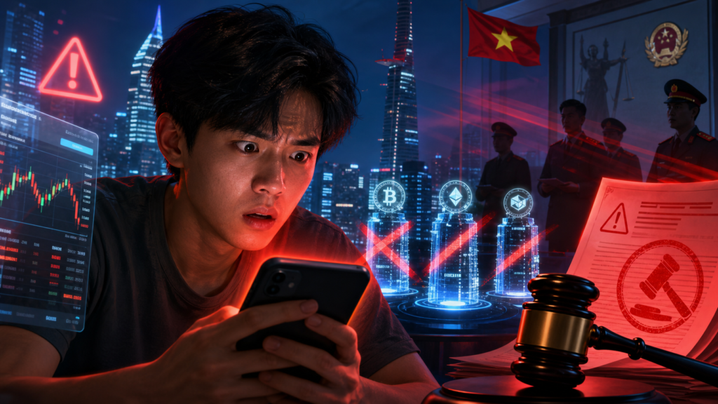 Crypto : le Vietnam menace les utilisateurs Binance et OKX d’amendes