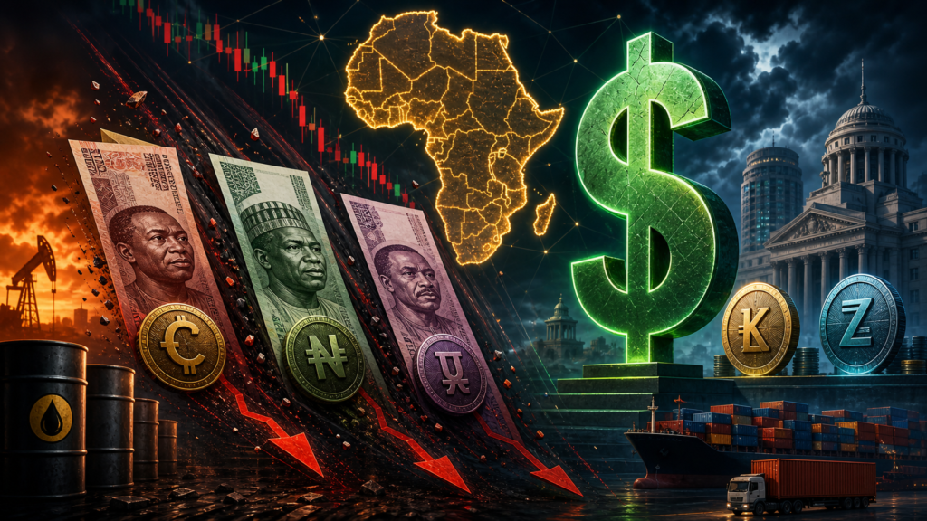 Devises africaines : le cedi, le naira et le shilling sous pression