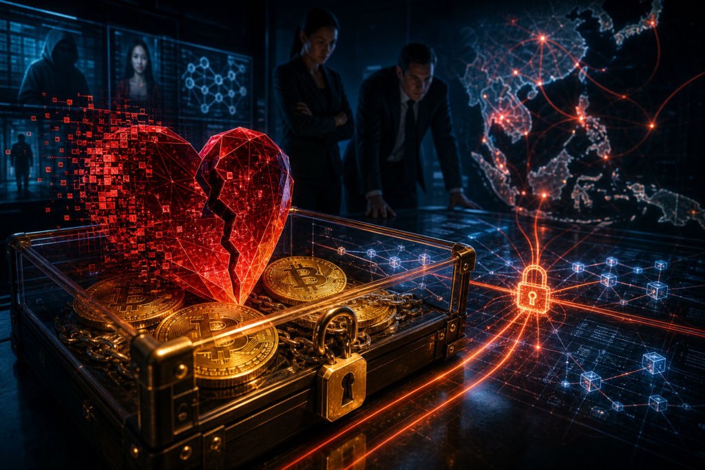 Crypto : le DOJ saisit 25 millions de dollars liés à des arnaques sentimentales