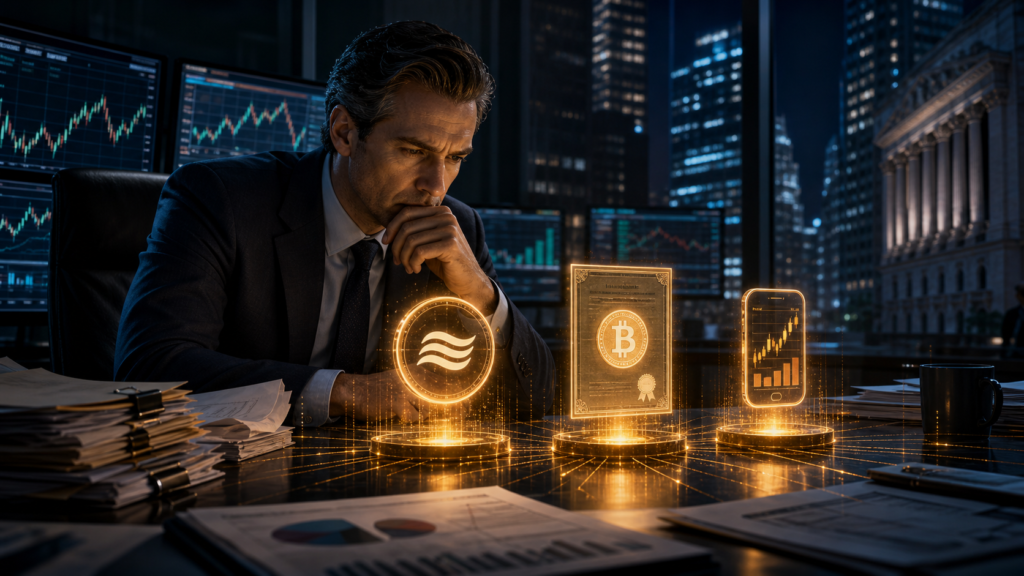 Crypto : Farmers & Merchants mise sur XRP, IBIT et Robinhood