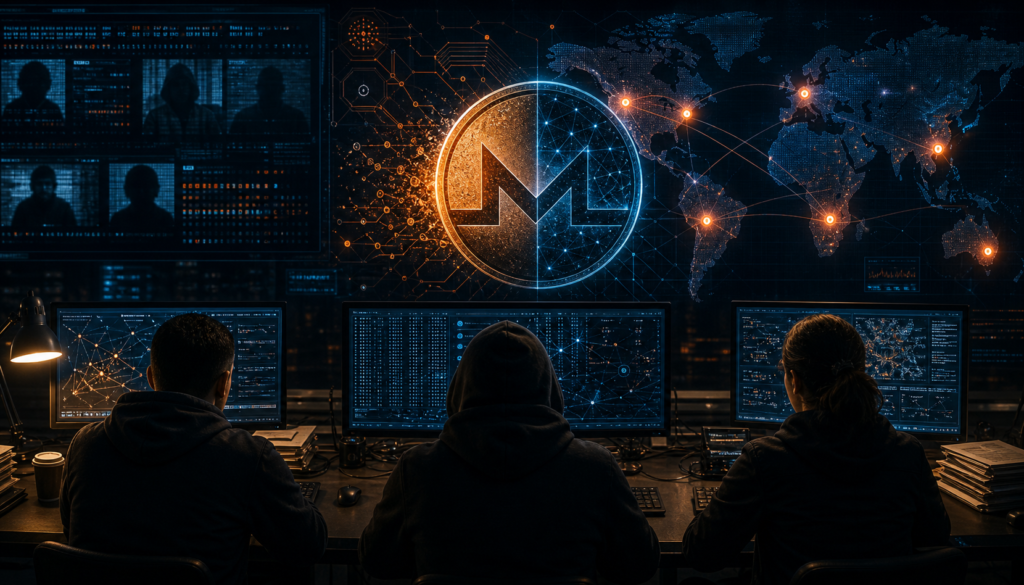 Monero : 28 arrestations montrent que l’anonymat crypto n’est plus absolu
