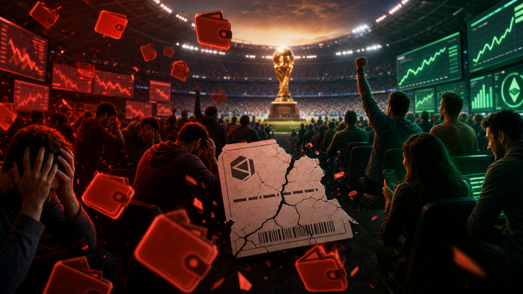Polymarket : 66,7 % des parieurs de la Coupe du Monde perdent