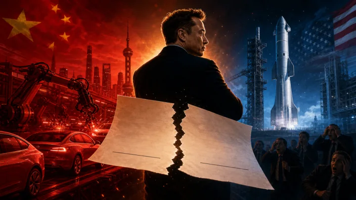 Elon Musk entre Tesla Chine et SpaceX après une rumeur de vente démentie