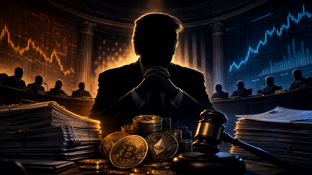 Crypto : les 1,4 milliard de Trump compliquent le vote du CLARITY Act