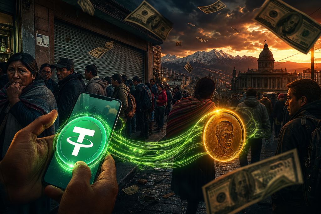 USDT : la Bolivie envisage le stablecoin face à la pénurie de dollars