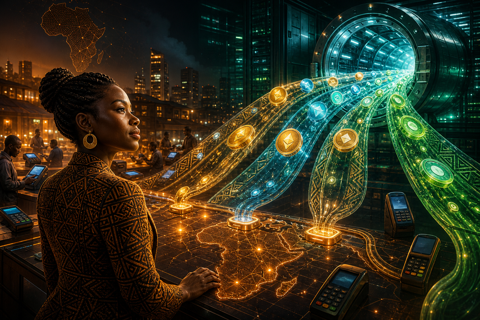 Une opératrice africaine connecte des réseaux de paiement à une infrastructure mondiale de liquidité crypto