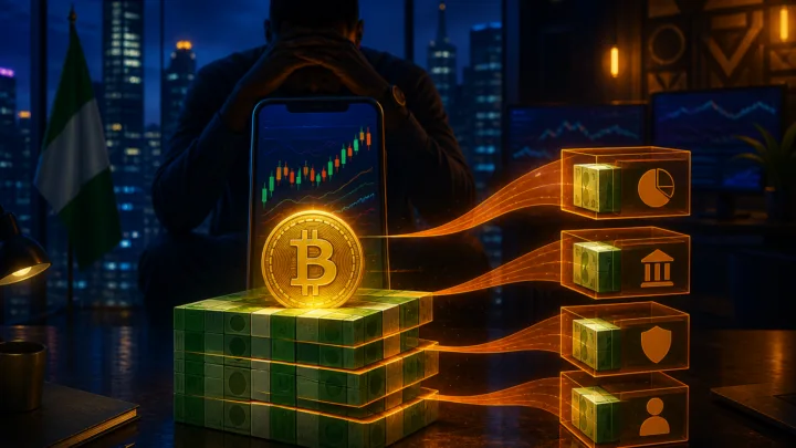 Trader crypto nigérian face à plusieurs prélèvements fiscaux abstraits sur Bitcoin.