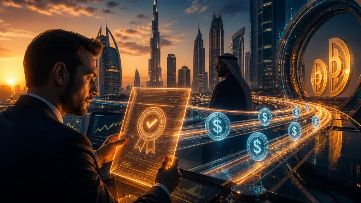 Illustration d’une approbation VARA pour ARP Digital à Dubaï