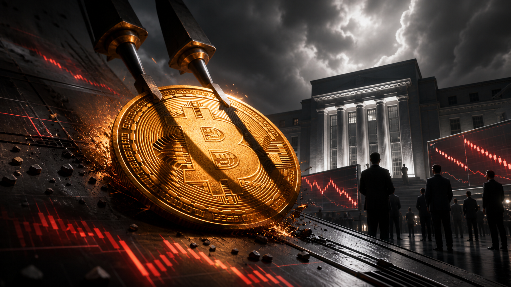 Bitcoin recule sous la pression de deux nouvelles hausses de taux anticipées