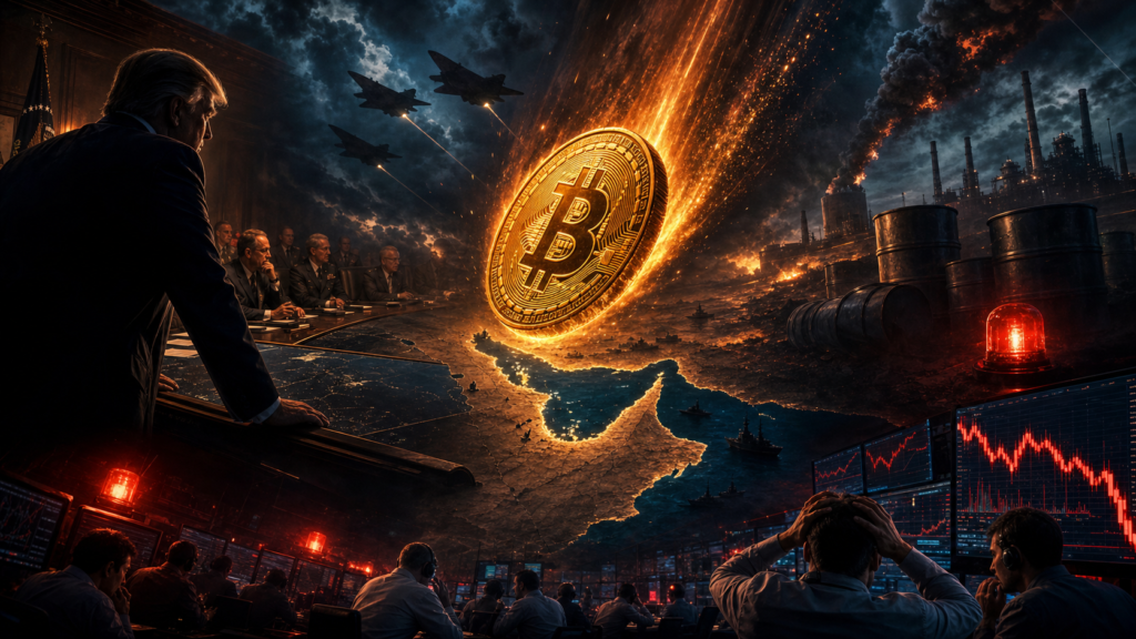 Bitcoin : 238 millions de dollars liquidés après les menaces de Trump contre l’Iran Bitcoin chute sous la pression des tensions entre Trump et l’Iran