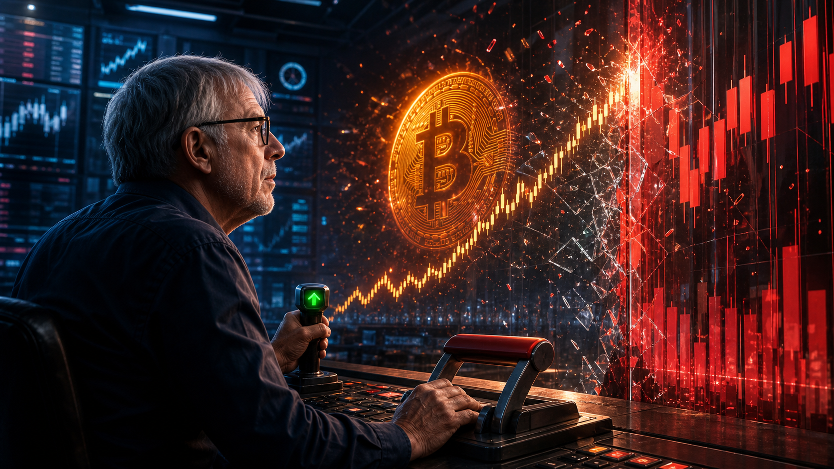 Peter Brandt maintient une position longue sur Bitcoin face à un mur de résistance technique