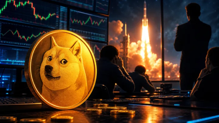 Dogecoin surveillé par des traders avant des résultats liés à SpaceX