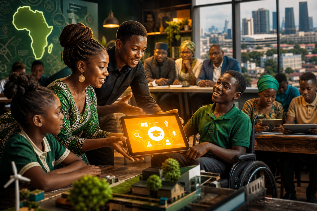 EdTech : 12 startups nigérianes décrochent jusqu’à 100 000 dollars chacune Des fondateurs EdTech nigérians présentent une solution d’apprentissage inclusive