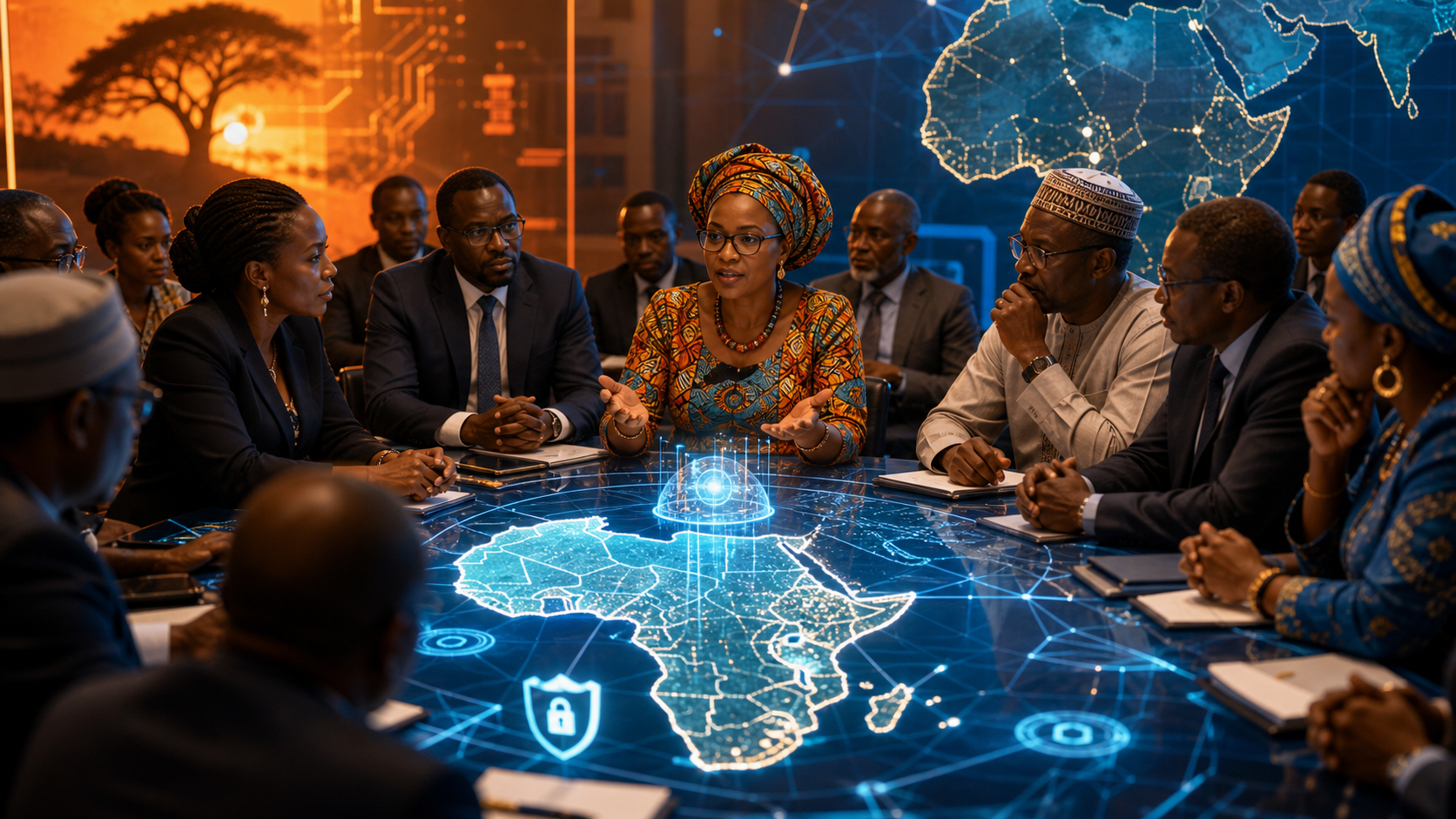 Représentants de 21 pays africains préparant des règles communes sur l’intelligence artificielle