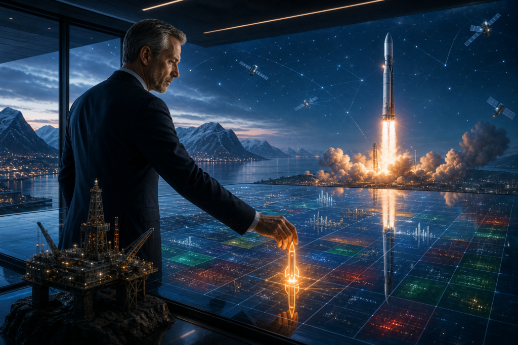 Gestionnaire de fonds norvégien intégrant SpaceX dans un immense portefeuille technologique