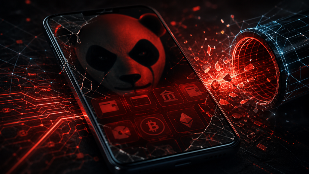 Smartphone Android compromis par le malware bancaire ToxicPanda