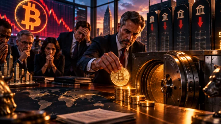 Bitcoin : Des trésoreries institutionnelles limitent leurs achats à 5 900 BTC.