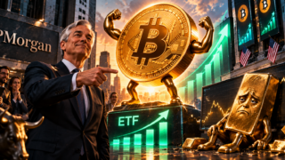 Bitcoin dépasse symboliquement l’or grâce à l’essor des ETF.
