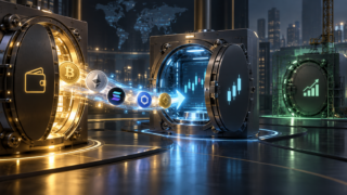 Des cryptomonnaies passent d’un coffre Funding vers un environnement de trading Spot sécurisé