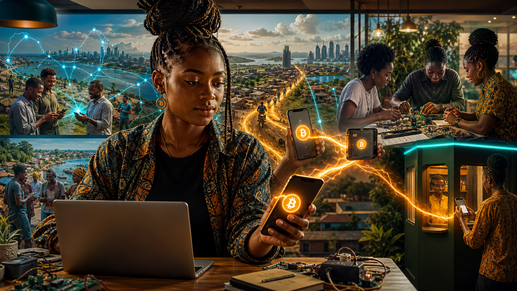 Une développeuse africaine relie Bitcoin, Lightning, Mobile Money et formation technique