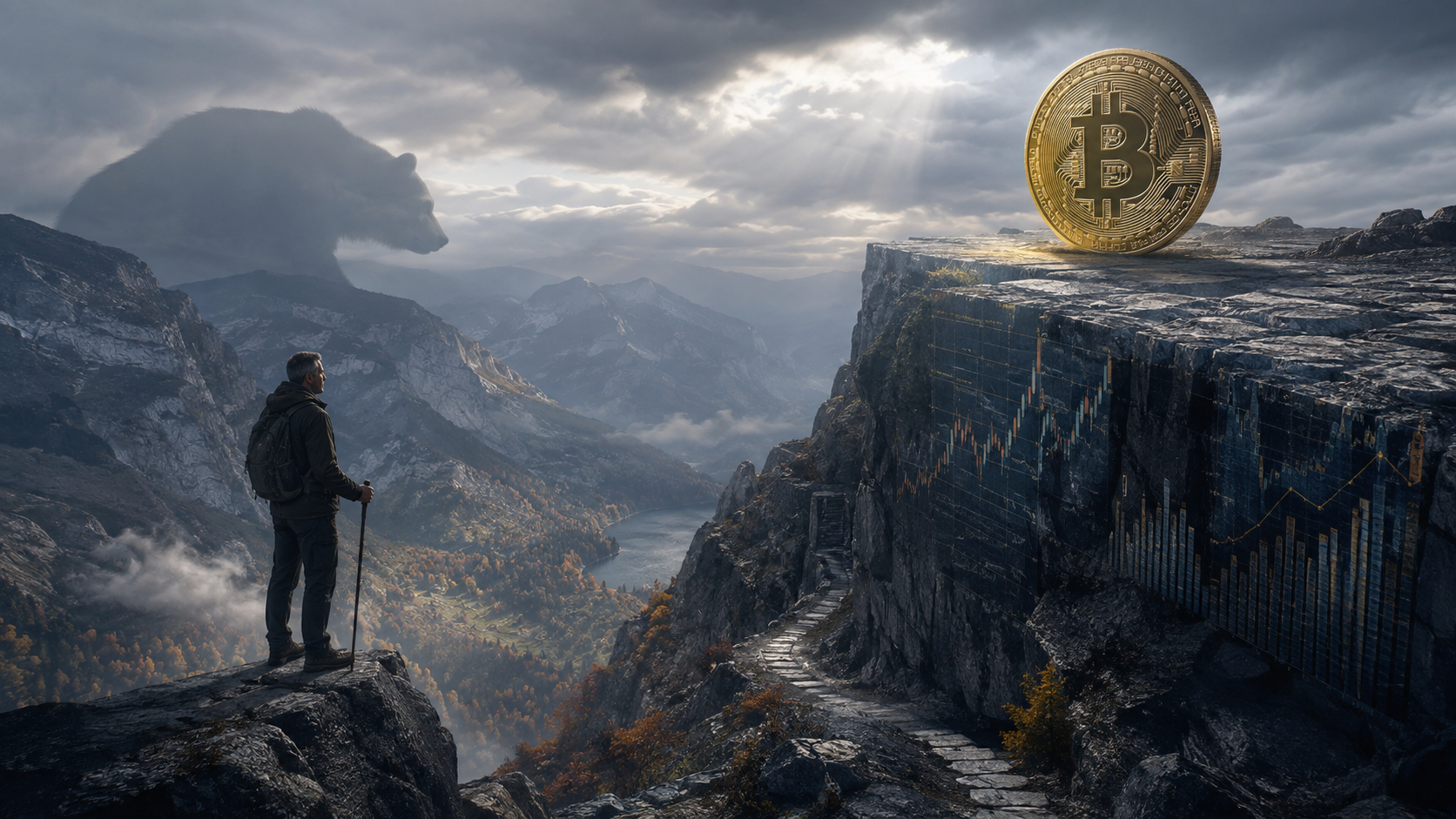 Bitcoin rebondit sur une crête tandis qu’un nouveau creux reste possible sous l’ombre du bear market