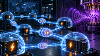 Un réseau Lightning protégé par des boucliers cryptographiques face à un processeur quantique
