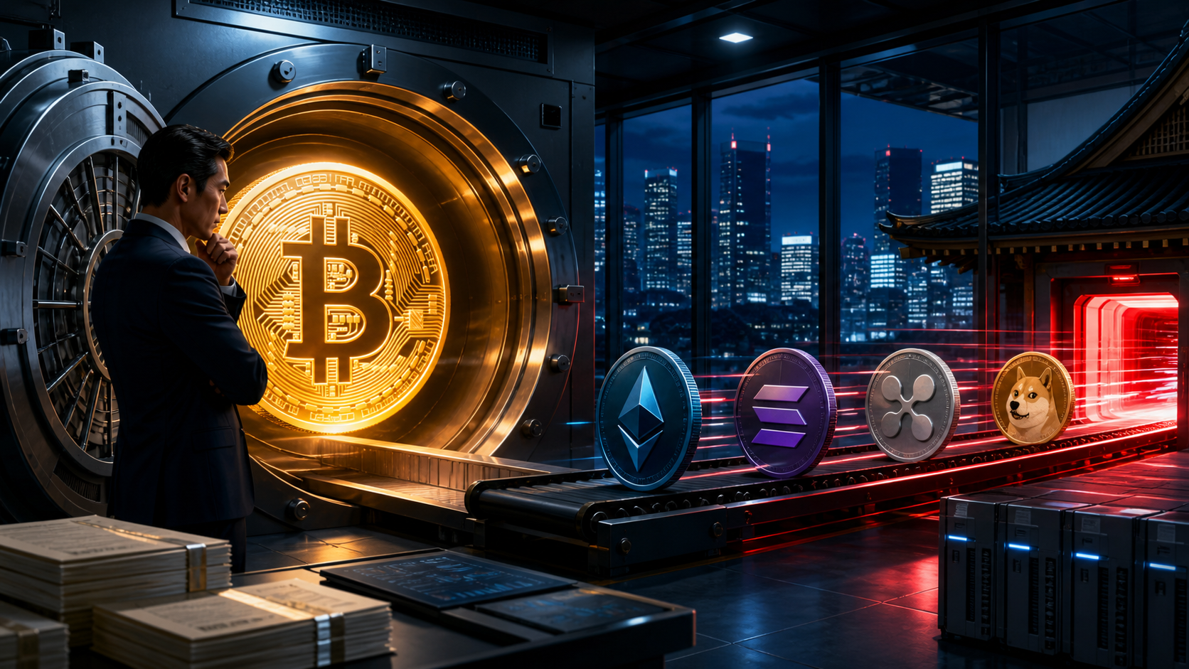 Bitcoin remains in Remixpoint’s treasury while Ethereum, Solana, XRP and Dogecoin are sold