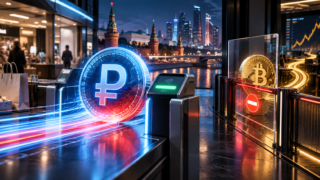 Le rouble numérique franchit un terminal de paiement à Moscou tandis que Bitcoin reste derrière une barrière