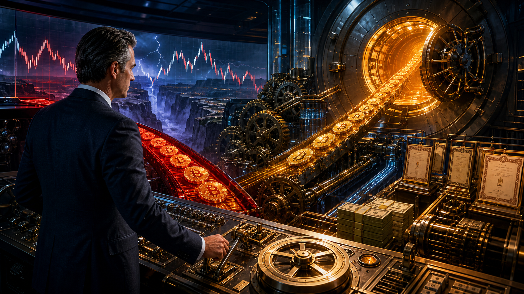 Strategy sells Bitcoin at a lower price and buys it back higher through financial engineering