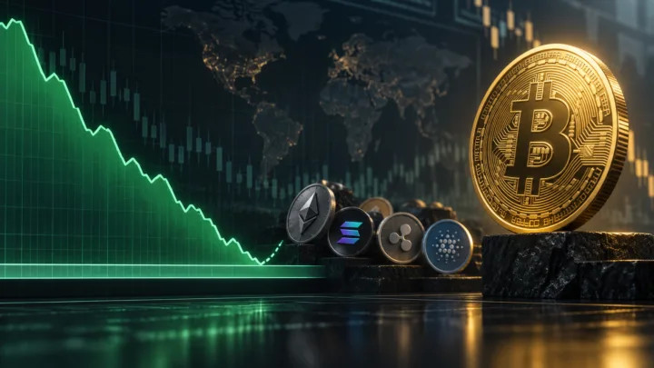 La dominance de l’USDT atteint un support pendant que Bitcoin reste au-dessus du marché