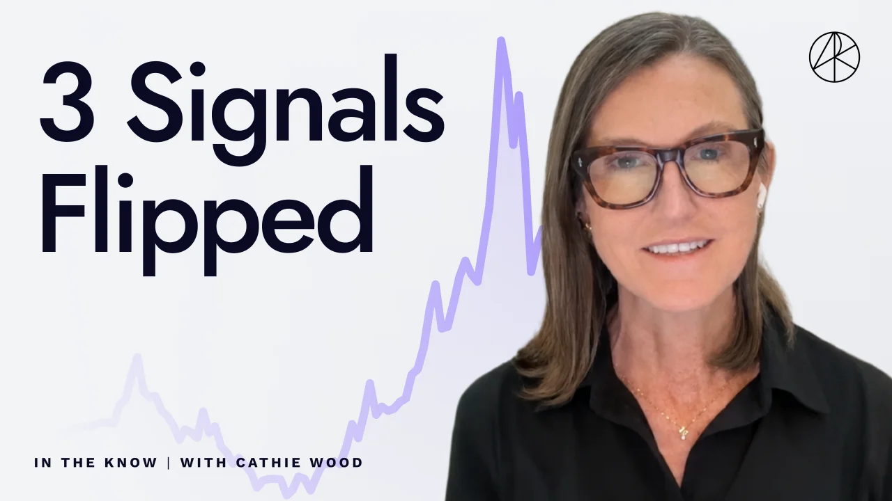 Cathie Wood katika kipindi cha In The Know cha ARK Invest chenye kichwa 3 Signals Flipped