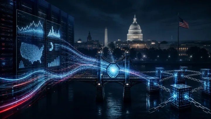 Des données économiques américaines traversent un oracle vers plusieurs blockchains