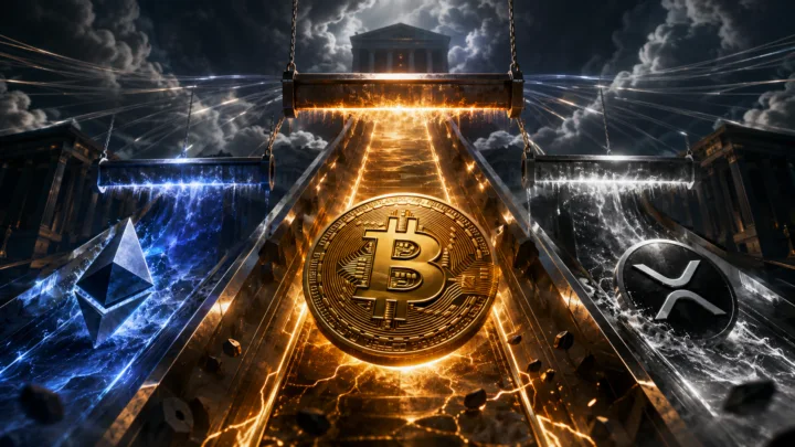 Bitcoin, Ethereum et XRP reculent sous trois barrières avant de tenter de relancer leur reprise