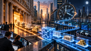 Des actifs financiers traditionnels circulent sur des rails blockchain entre Wall Street et un marché ouvert jour et nuit