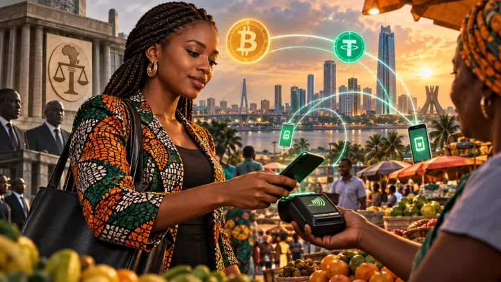 Bitcoin et USDT utilisés avec le mobile money à Abidjan