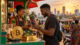 Un paiement mobile au Ghana relie Bitcoin, mobile money et tokenisation de l’or