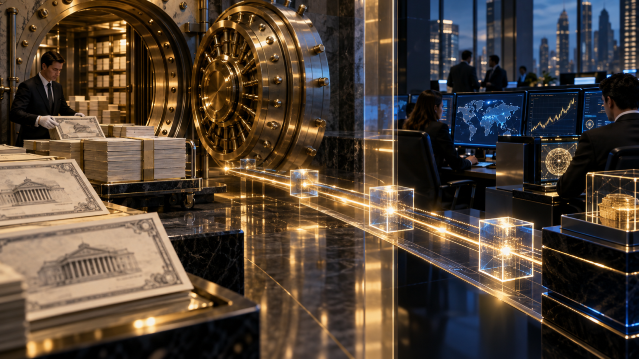 A traditional money market fund joining institutional crypto settlement infrastructure