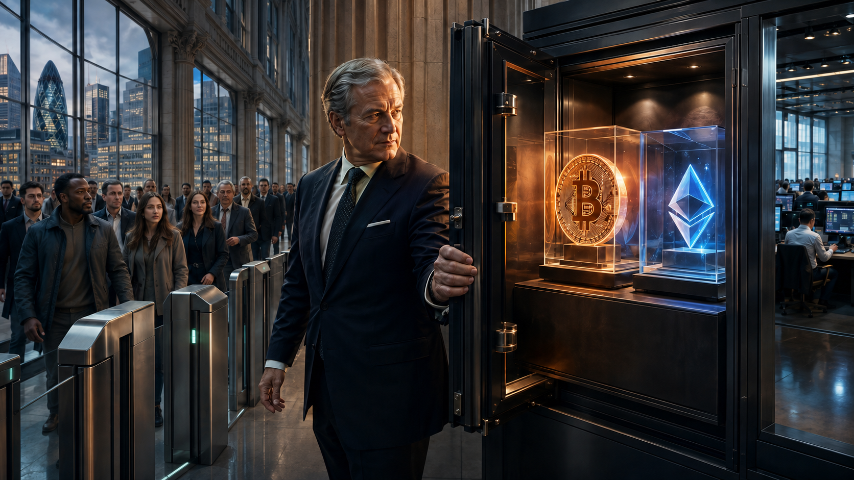 Une plateforme d’investissement britannique ouvre prudemment l’accès à des produits Bitcoin et Ether