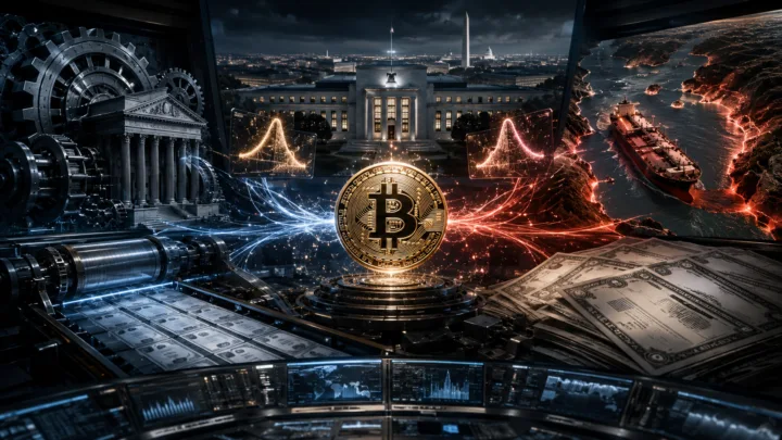 Bitcoin se trouve au centre des pressions exercées par la Fed, l’inflation, la dette et le pétrole