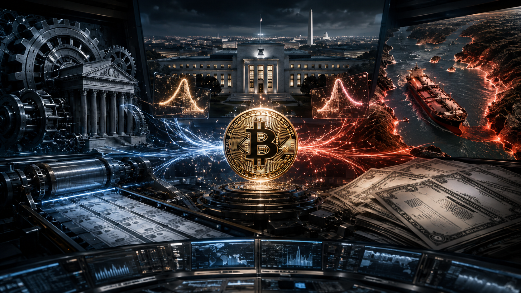 Bitcoin iko katikati ya shinikizo kutoka kwa Fed, mfumuko wa bei, deni na mafuta