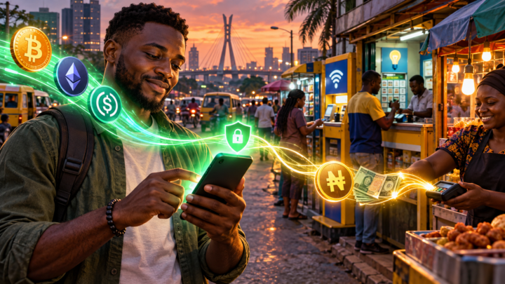 Un utilisateur nigérian convertit Bitcoin et USDT en paiements quotidiens