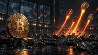 Un bitcoin stable côtoie quelques petits jetons qui s’envolent tandis que les autres restent au sol
