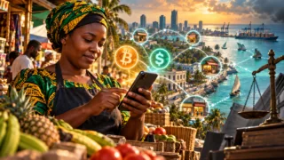 Un utilisateur tanzanien relie Bitcoin et USDT à son portefeuille mobile money