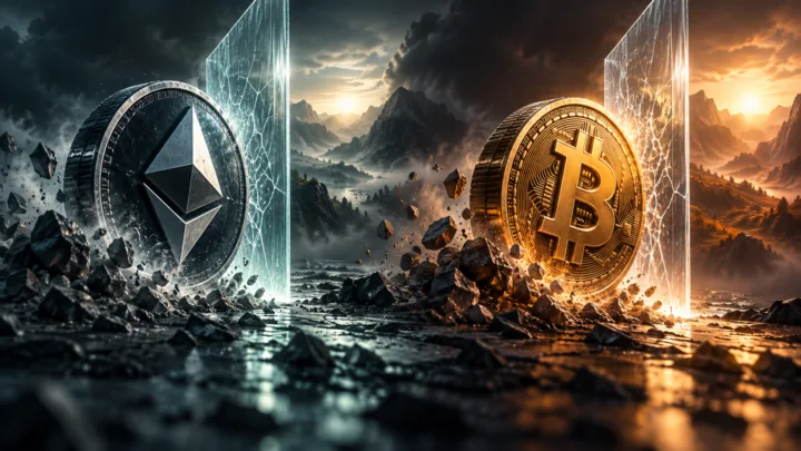 Ethereum et Bitcoin avancent chacun vers une résistance sans l’avoir encore franchie