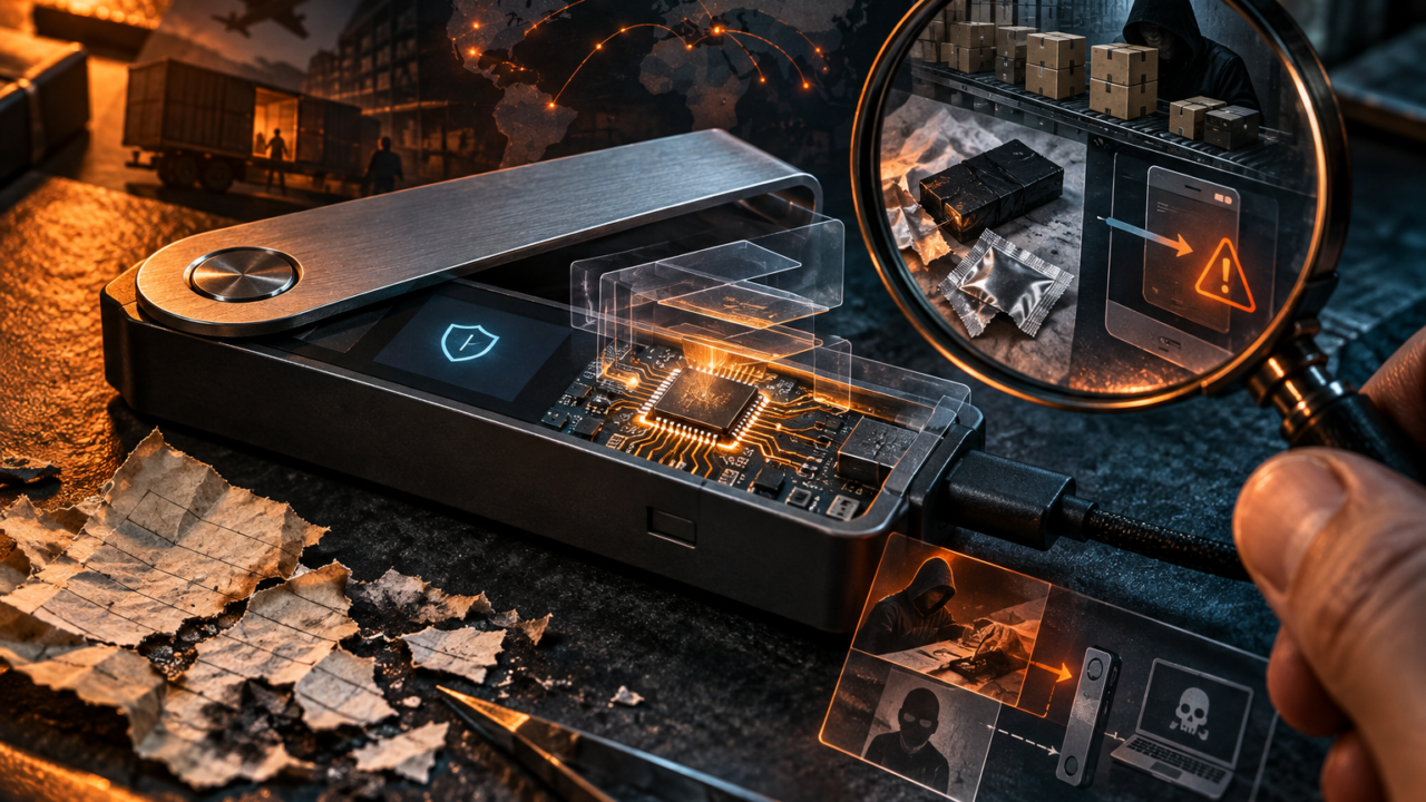 Un hardware wallet ouvert révèle ses composants et les risques qui subsistent autour de lui