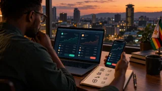 Une utilisatrice zimbabwéenne compare les frais, les retraits et les règles de deux plateformes crypto.